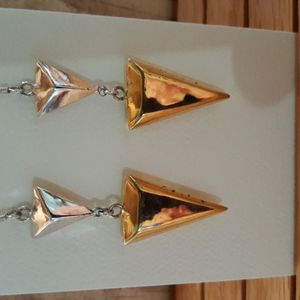 Earrings with Dangles in 925 Silver